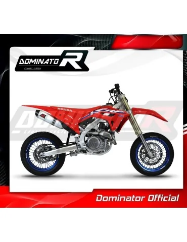 Silencieux slip-on Dominator MX2 pour Honda CRF 450 R RX (2021)
