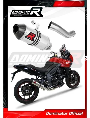 Silencieux slip-on Dominator HP3 pour Triumph Tiger Sport 1050 Low Level (2013-2015)