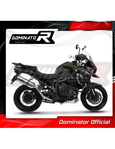 Silencieux slip-on Dominator HP1 pour Triumph Tiger Explorer 1200 XC XR (2016-2017)
