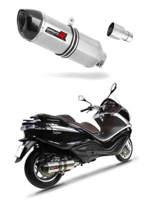 Silencieux slip-on Dominator HP1 pour Piaggio X10 125 (2012-2016)