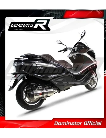 Silencieux slip-on Dominator HP1 pour Piaggio X10 125 (2012-2016)