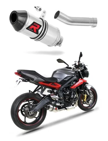 Silencieux slip-on Dominator HP3 pour Triumph Street Triple 675 R / S / RS (2013-2016)