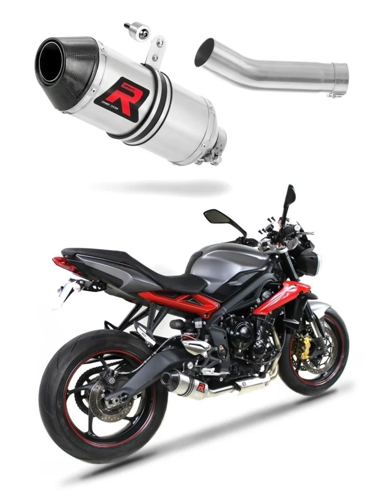 Silencieux slip-on Dominator HP3 pour Triumph Street Triple 675 R / S / RS (2013-2016)