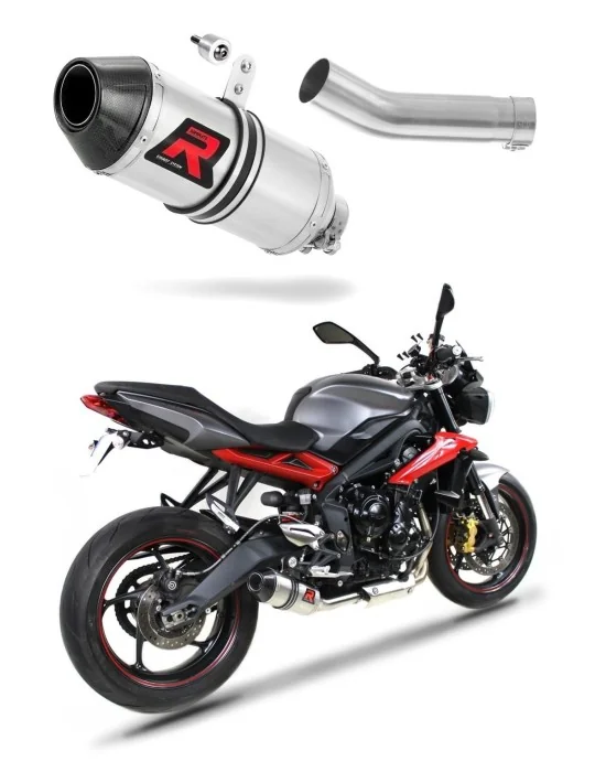 Silencieux slip-on Dominator HP3 pour Triumph Street Triple 675 R / S / RS (2013-2016)