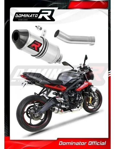 Silencieux slip-on Dominator HP3 pour Triumph Street Triple 675 R / S / RS (2013-2016)