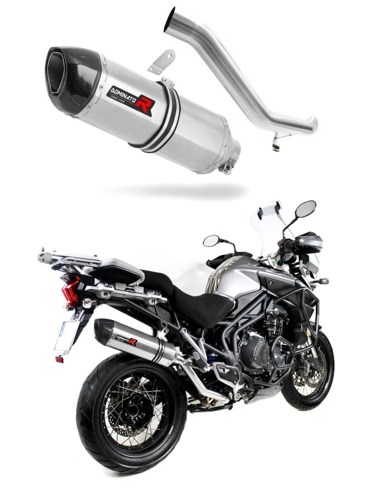 Silencieux slip-on Dominator HP1 pour Triumph Tiger Explorer 1200 (2012-2015)