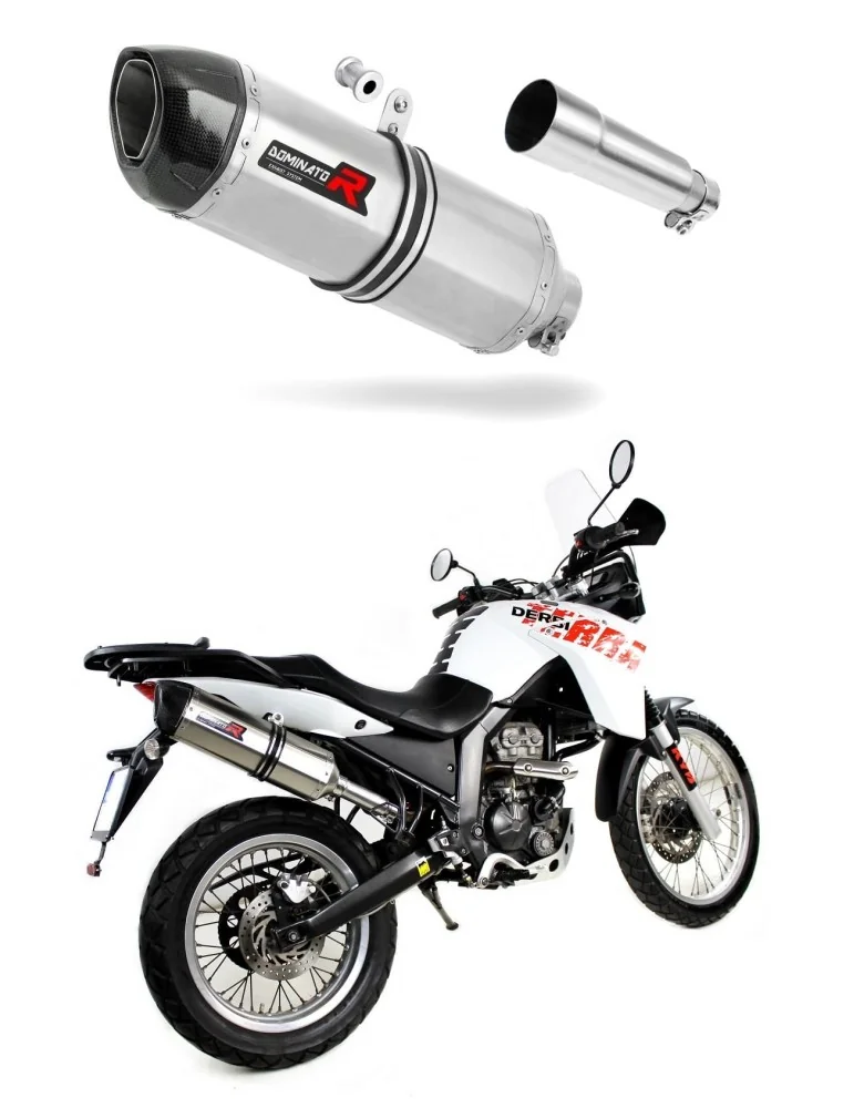 Silencieux slip-on Dominator HP1 pour Derbi Terra Adventure 125 (2008-2015)