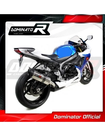 Silencieux slip-on Dominator HP1 pour Suzuki GSXR 750 L1 L7 (2011-2017)