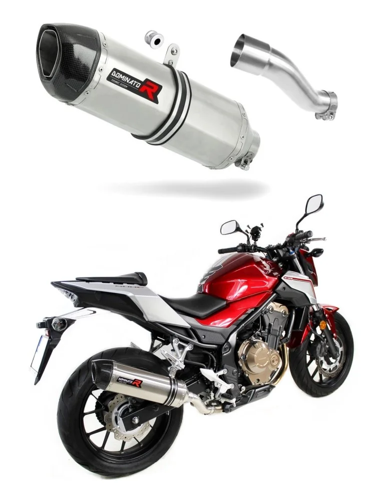 Silencieux slip-on Dominator HP1 pour Honda CB 500 F (2016-2019)