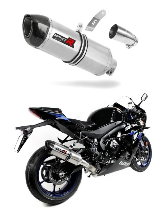 Silencieux slip-on Dominator HP1 pour Suzuki GSXR 1000 L7 (2017-2020)