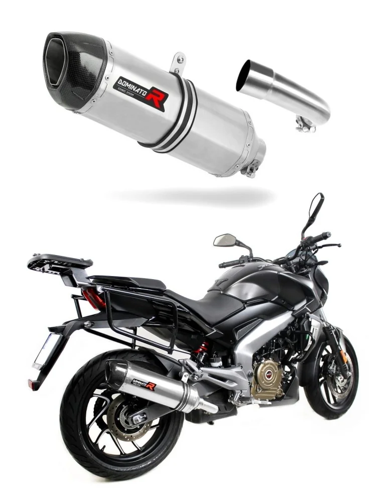 Silencieux slip-on Dominator HP1 pour Bajaj Dominar 400 (2016-2018)