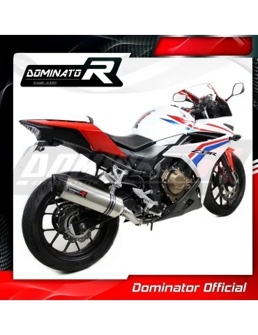 Silencieux slip-on Dominator HP1 pour Honda CBR 500 R (2016-2024)