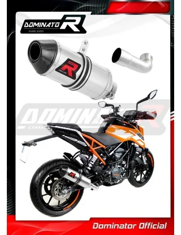 Silencieux slip-on Dominator HP3 pour KTM 125 Duke (2017-2020)