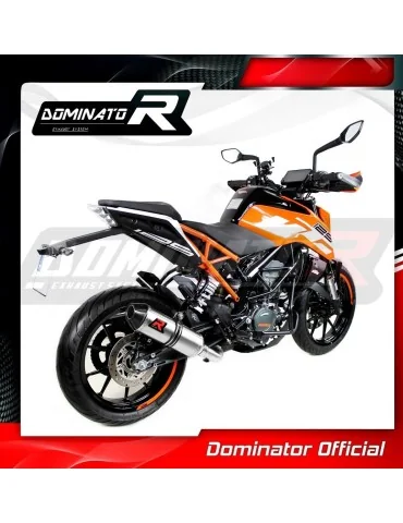 Silencieux slip-on Dominator HP3 pour KTM 125 Duke (2017-2020)
