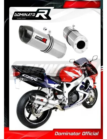 Silencieux bolt-on Dominator HP1 pour Honda CBR 900RR Fireblade SC33 (1996-1999)