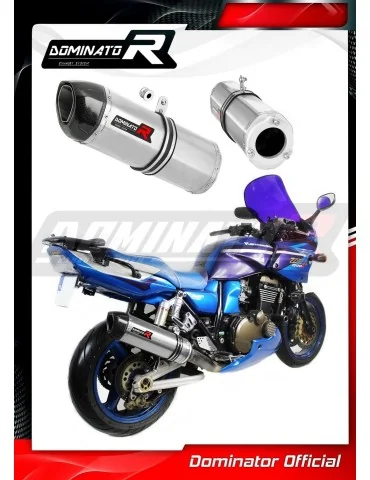 Silencieux bolt-on Dominator HP1 pour Kawasaki ZRX 1200 S (2001-2007)