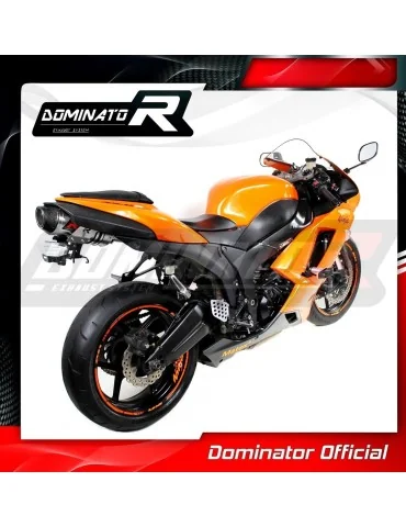 Silencieux slip-on Dominator HP2 pour Kawasaki ZX6R 636 (2007-2008)