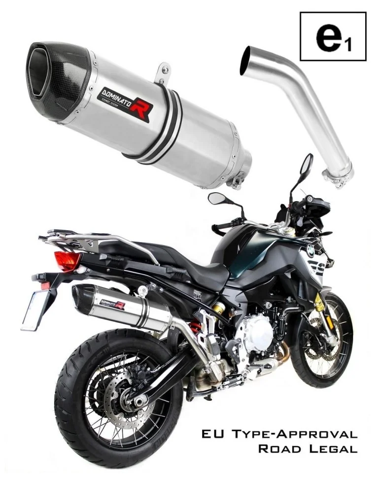 Silencieux slip-on homologué Dominator HP1 pour BMW F850GS (2016-2020)