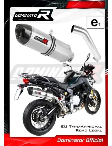 Silencieux slip-on homologué Dominator HP1 pour BMW F850GS (2016-2020)