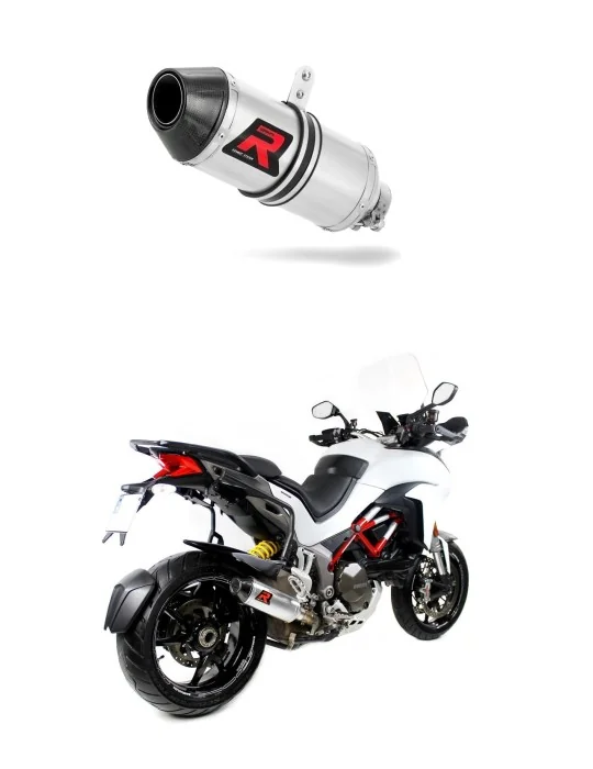 Silencieux slip-on Dominator HP3 pour Ducati MTS 1200 S Multistrada (2015-2017)