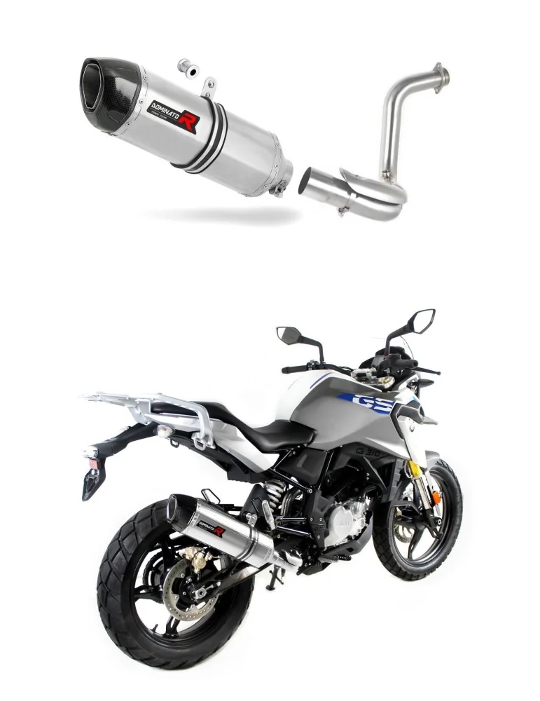 Silencieux slip-on Dominator HP1 pour BMW G310GS (2016-2024)
