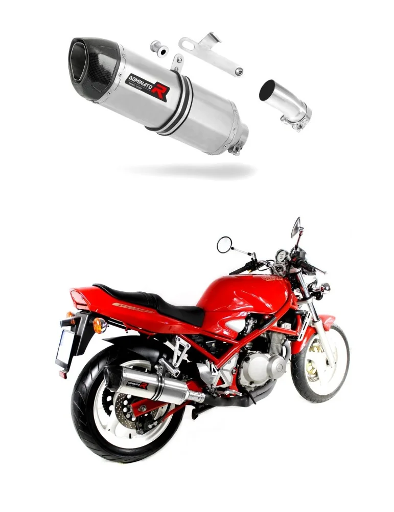 Silencieux slip-on Dominator HP1 pour Suzuki GSF Bandit 400 (1991-1995)