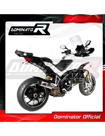 Silencieux slip-on Dominator HP3 pour Ducati MTS Multistrada 1200 (2010-2014)