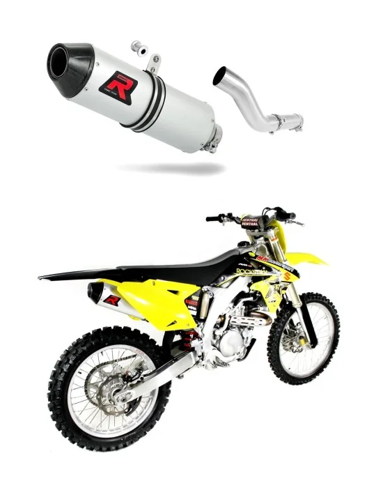 Silencieux slip-on Dominator MX2 pour Suzuki RMZ 450 (2013-2018)