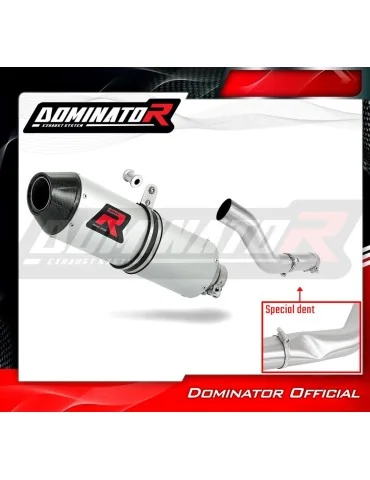 Silencieux slip-on Dominator MX2 pour Suzuki RMZ 450 (2013-2018)