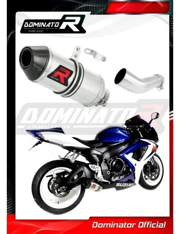 Silencieux slip-on Dominator HP3 pour Suzuki GSXR 750 K6 K7 (2006-2007)
