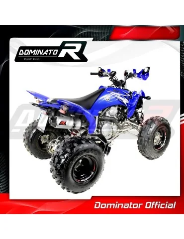 Silencieux slip-on Dominator MX2 pour Yamaha YFM 250 Raptor (2008-2013)