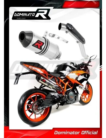 Silencieux slip-on Dominator HP3 pour KTM RC 390 HI Level (2017-2020)