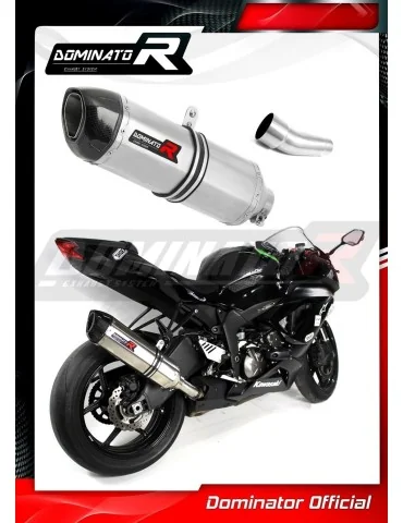 Silencieux slip-on Dominator HP1 pour Kawasaki ZX6R 636 (2009-2024)