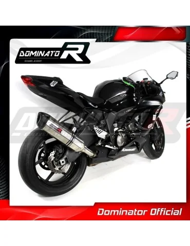 Silencieux slip-on Dominator HP1 pour Kawasaki ZX6R 636 (2009-2024)