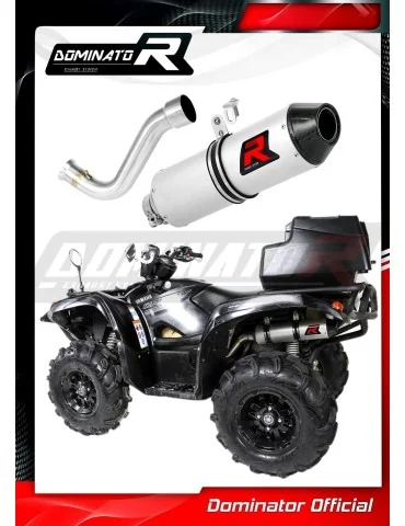 Silencieux slip-on Dominator MX2 pour Yamaha Grizzly 700 EPS (2016-2018)