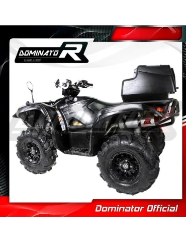 Silencieux slip-on Dominator MX2 pour Yamaha Grizzly 700 EPS (2016-2018)