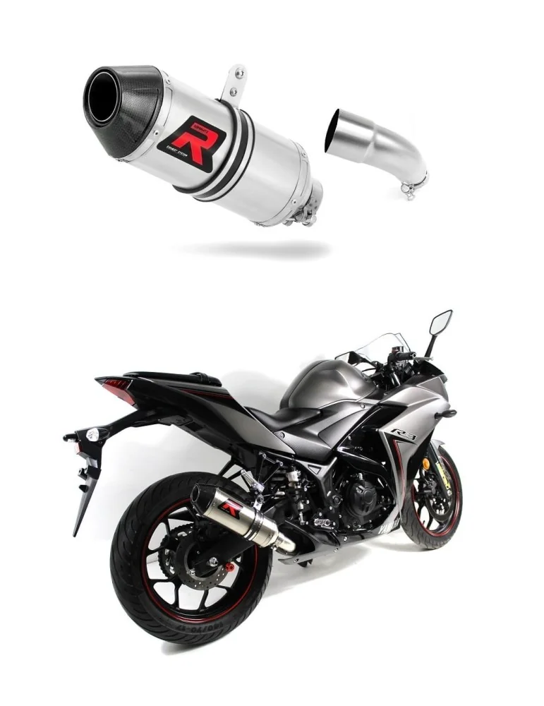 Silencieux slip-on Dominator HP3 pour Yamaha YZF R3 (2015-2018)