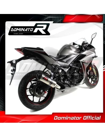Silencieux slip-on Dominator HP3 pour Yamaha YZF R3 (2015-2018)