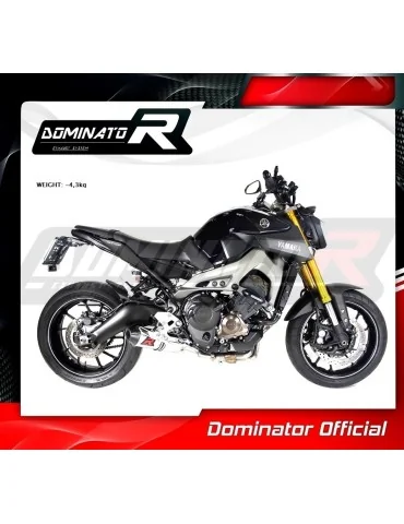 Silencieux slip-on Dominator HP3 pour Yamaha MT 09 (2013-2016)