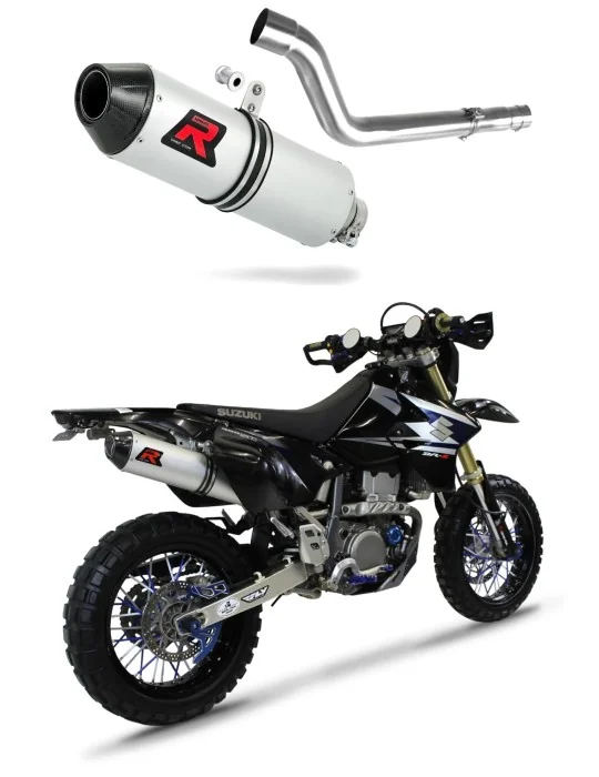 Silencieux slip-on Dominator MX2 pour Suzuki DRZ 400 SM S (2000-2019)