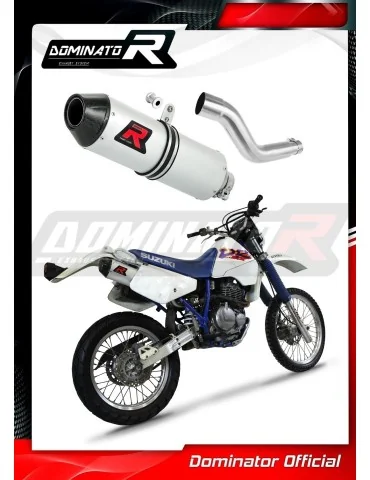 Silencieux slip-on Dominator MX2 pour Suzuki DR 350 (1990-1999)