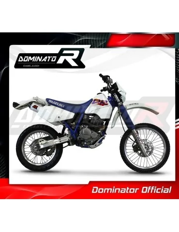 Silencieux slip-on Dominator MX2 pour Suzuki DR 350 (1990-1999)
