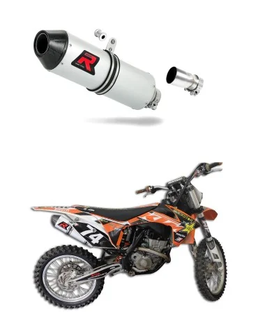 Silencieux slip-on Dominator MX2 pour KTM SX F 250 SXF 250 (2011-2012)
