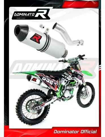 Silencieux slip-on Dominator MX2 pour Kawasaki KXF 450 (2012-2018)