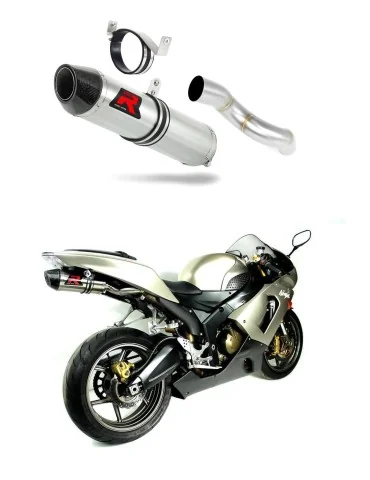 Silencieux slip-on Dominator HP2 pour Kawasaki ZX6R 636 (2005-2006)