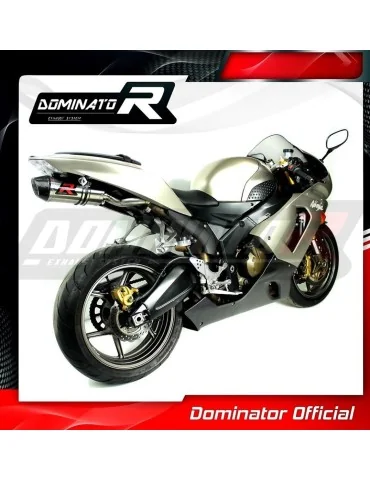 Silencieux slip-on Dominator HP2 pour Kawasaki ZX6R 636 (2005-2006)