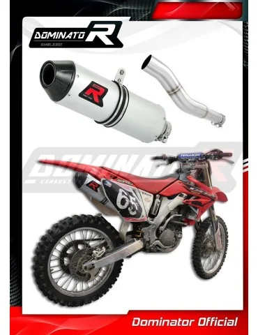 Silencieux slip-on Dominator MX2 pour Honda CRF 250 R (2004-2005)