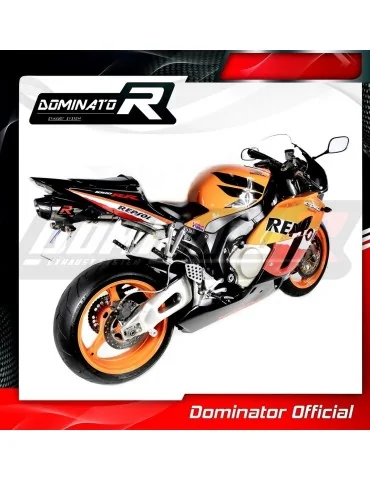 Silencieux slip-on Dominator HP2 pour Honda CBR 1000RR (2004-2005)