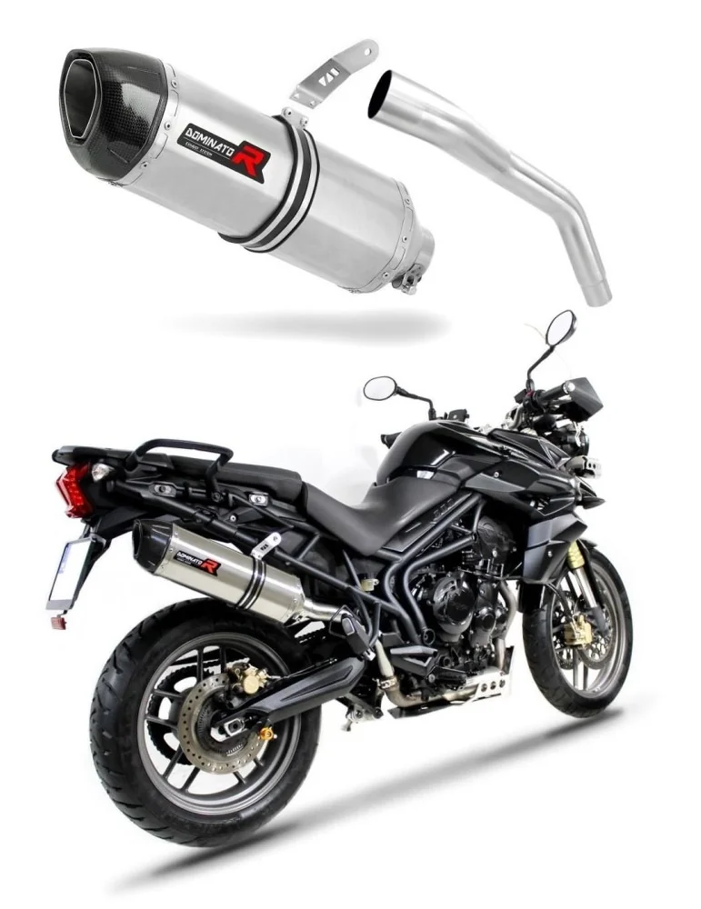 Silencieux slip-on Dominator HP1 pour Triumph Tiger 800 XC XR (2015-2017)