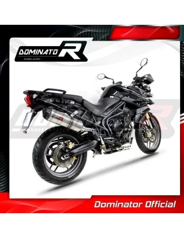 Silencieux slip-on Dominator HP1 pour Triumph Tiger 800 XC XR (2015-2017)